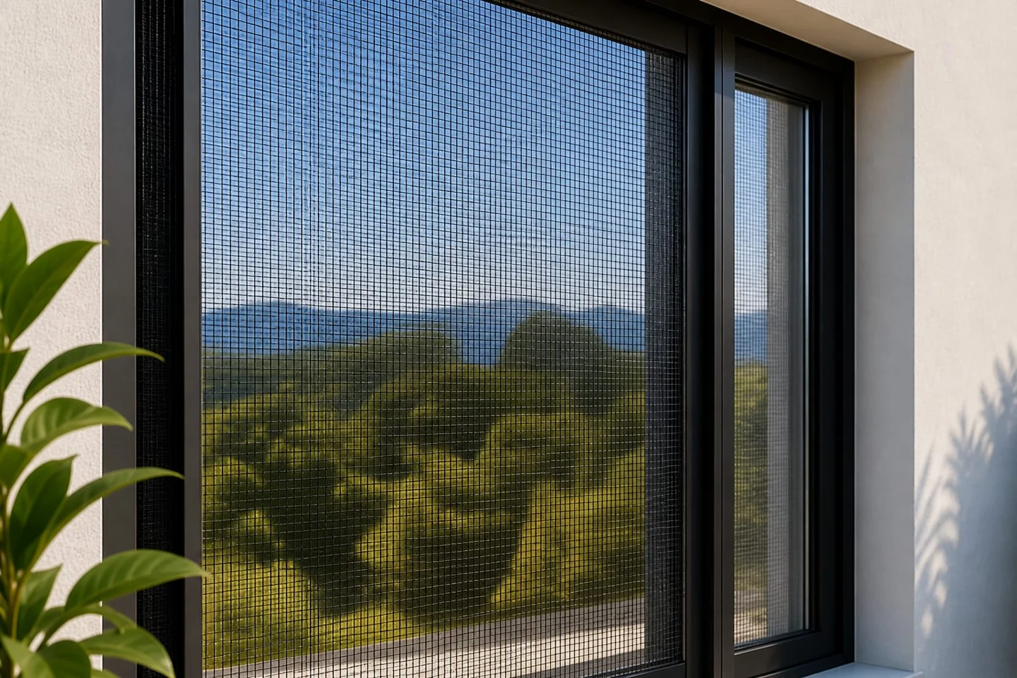 Mosquitera ventana. imagen de inspiración