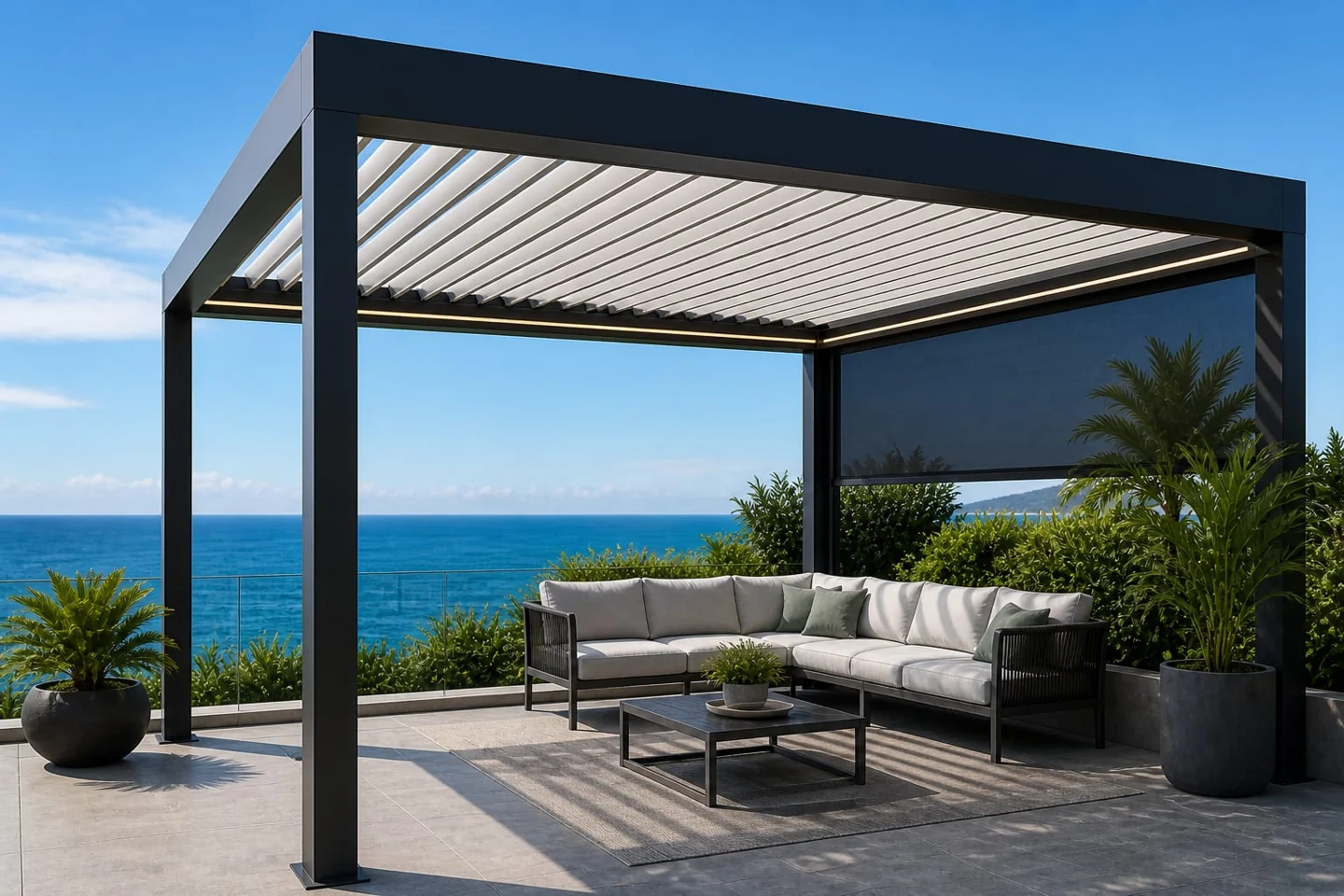 Pergola terraza. imagen de inspiración