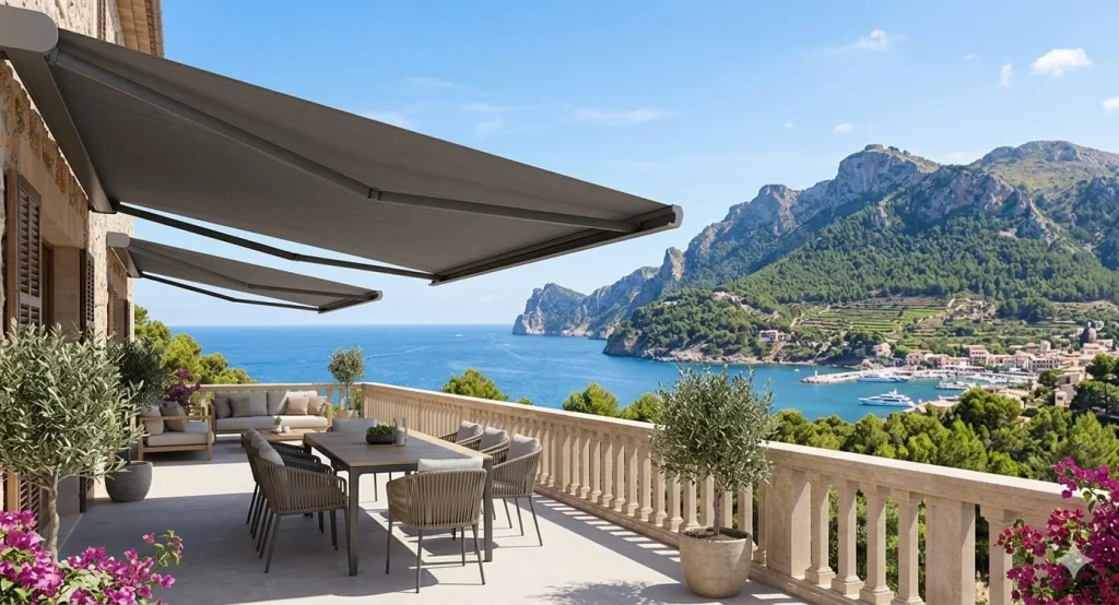 Toldo jardin. imagen de inspiración
